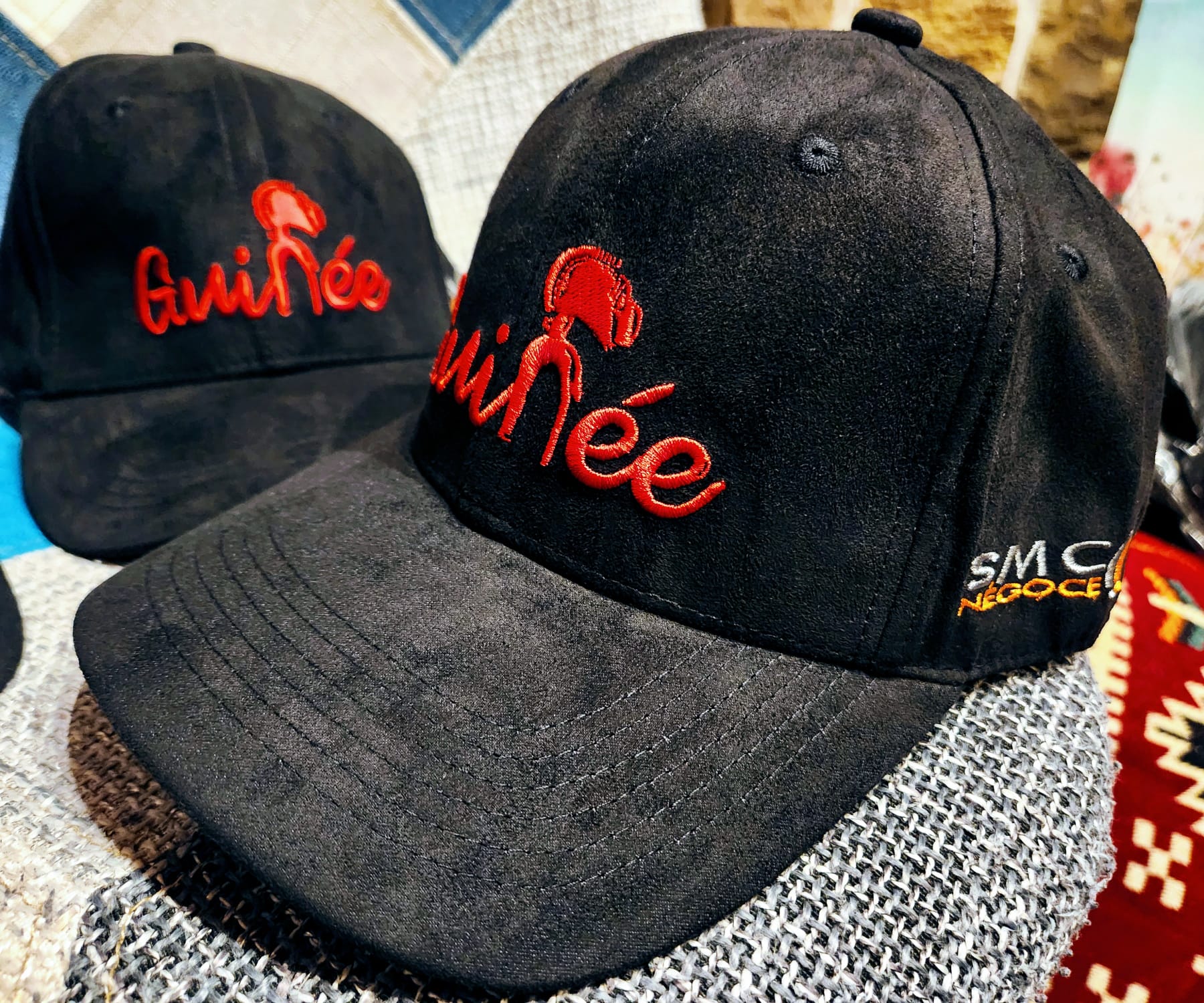 Casquettes brodées Guinée