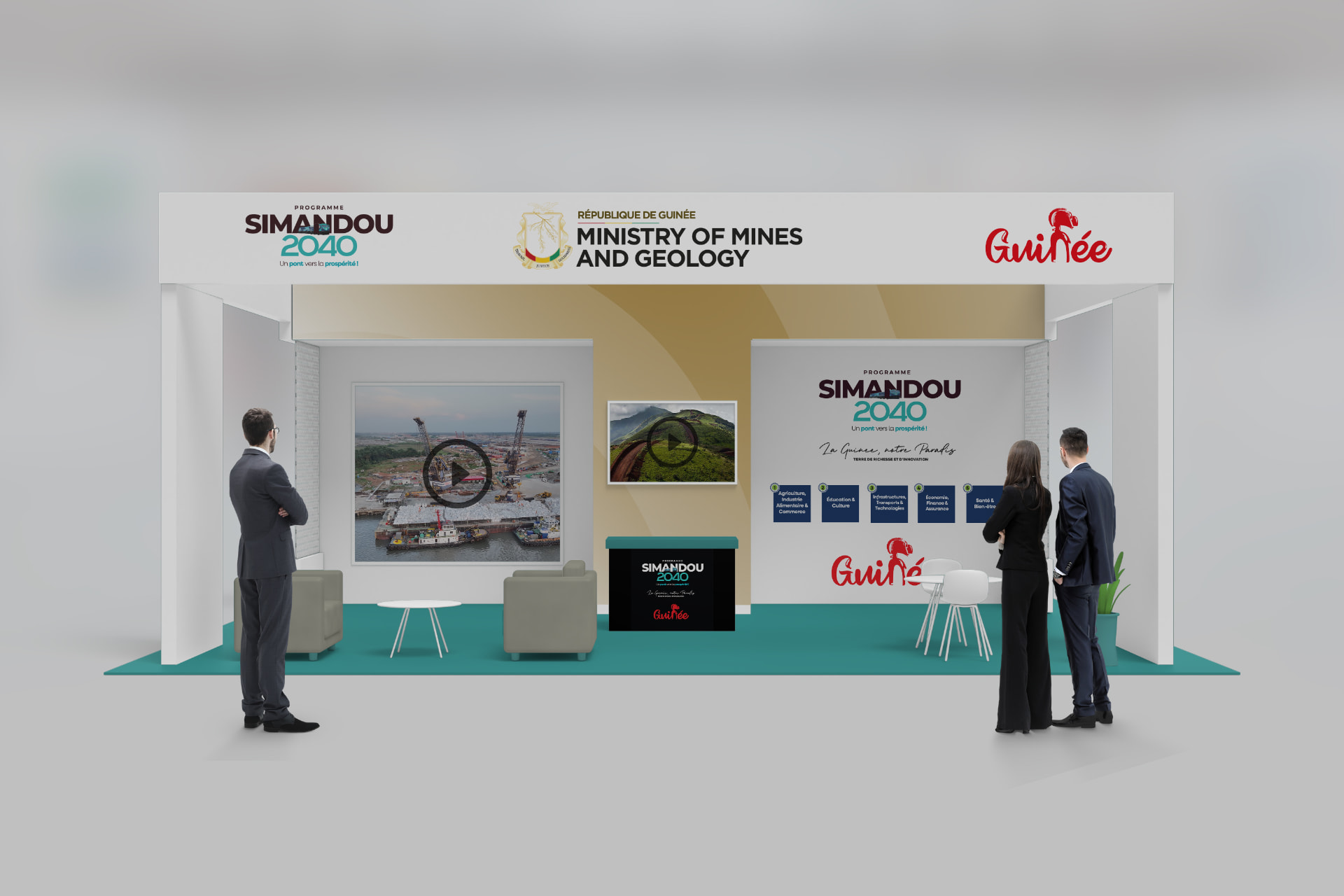 Stand Simandou 2040 – Ministère des Mines