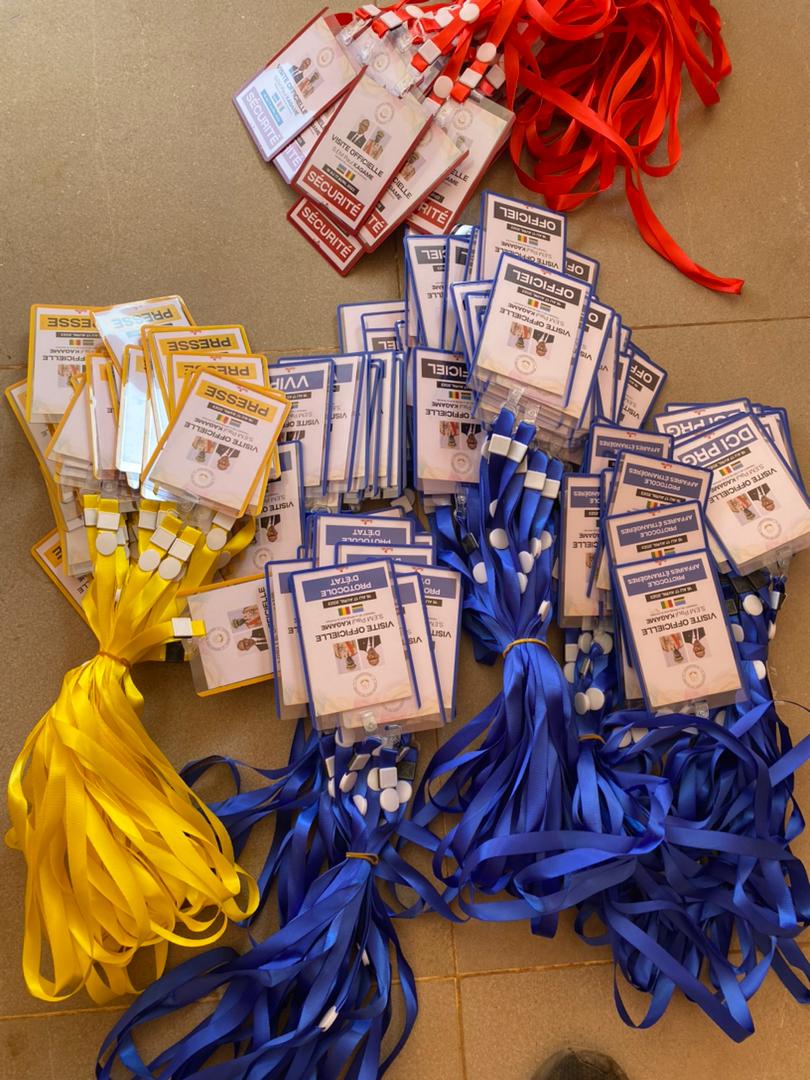 Badges visite officielle