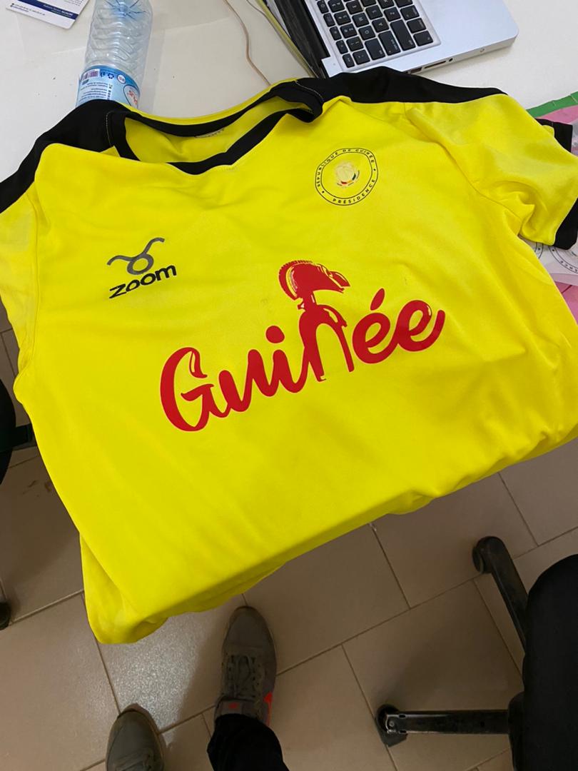 Maillots brandés Guinée