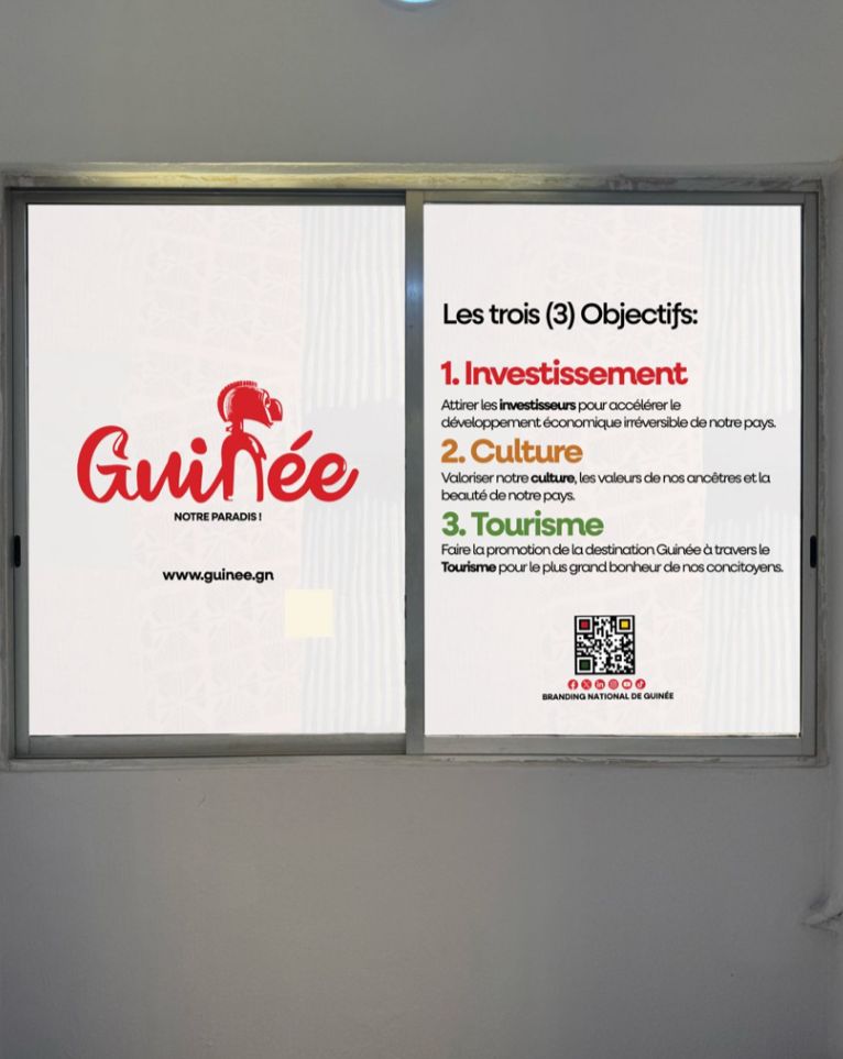 Vitrophanie Branding National Guinée